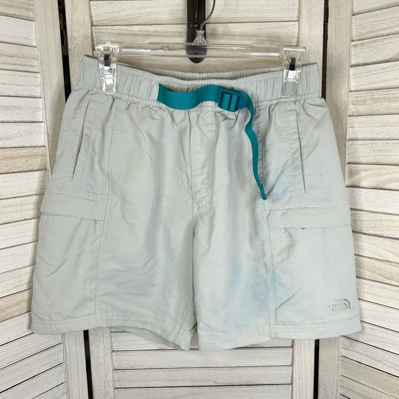 The North Face Men’s Outdoor Cargo Off White Shorts with Belt - Picture 1 of 12
